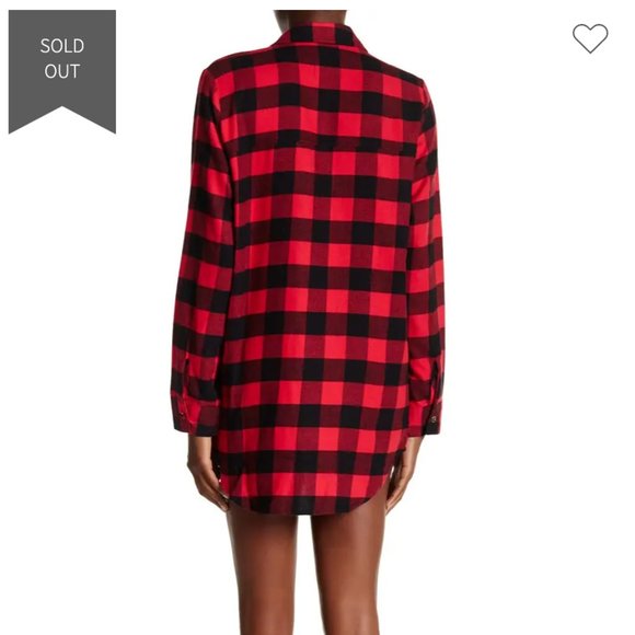 Buffalo Plaid Long Sleeve Flannel - Picture 2 of 4